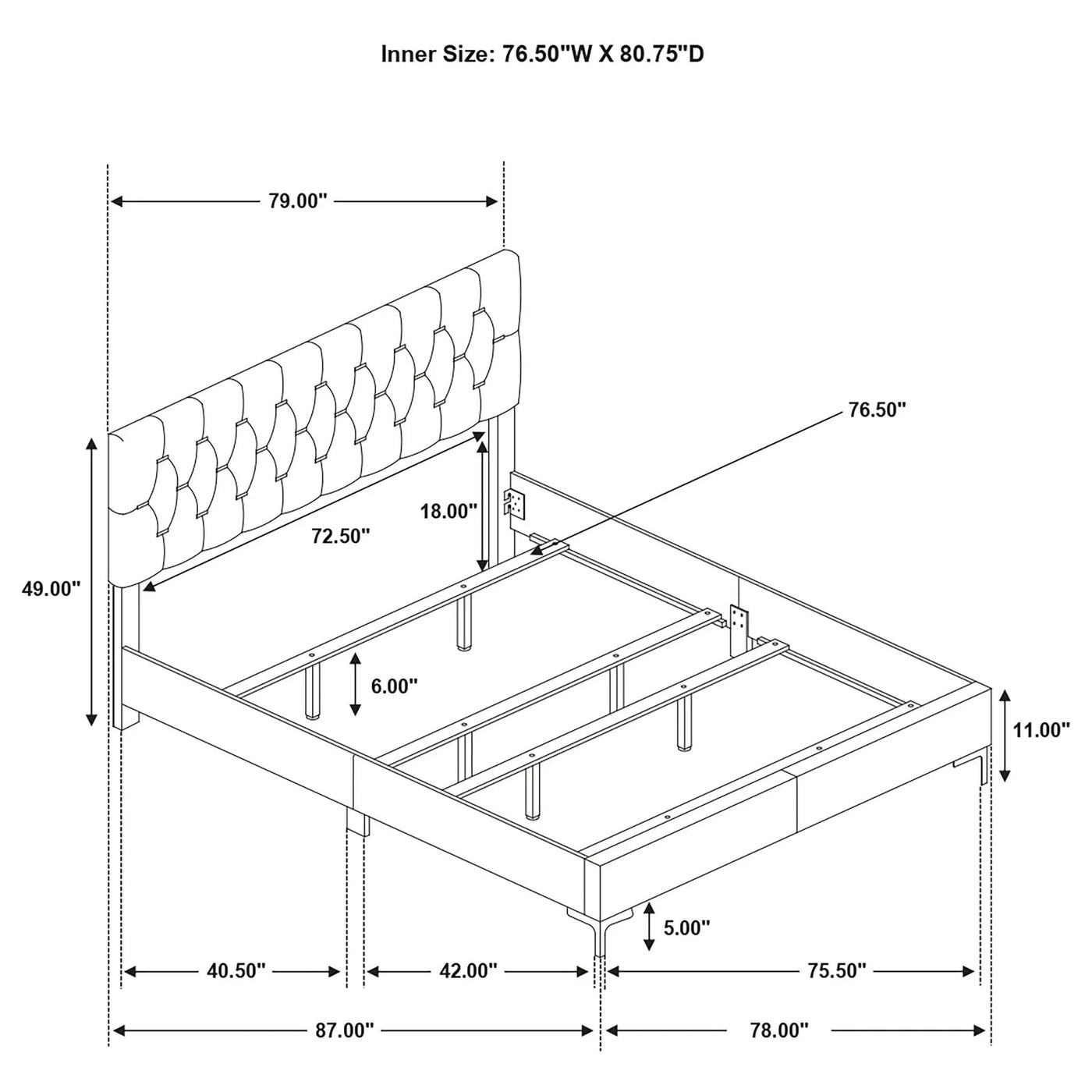James - Panel Bed by HouseOfZazla