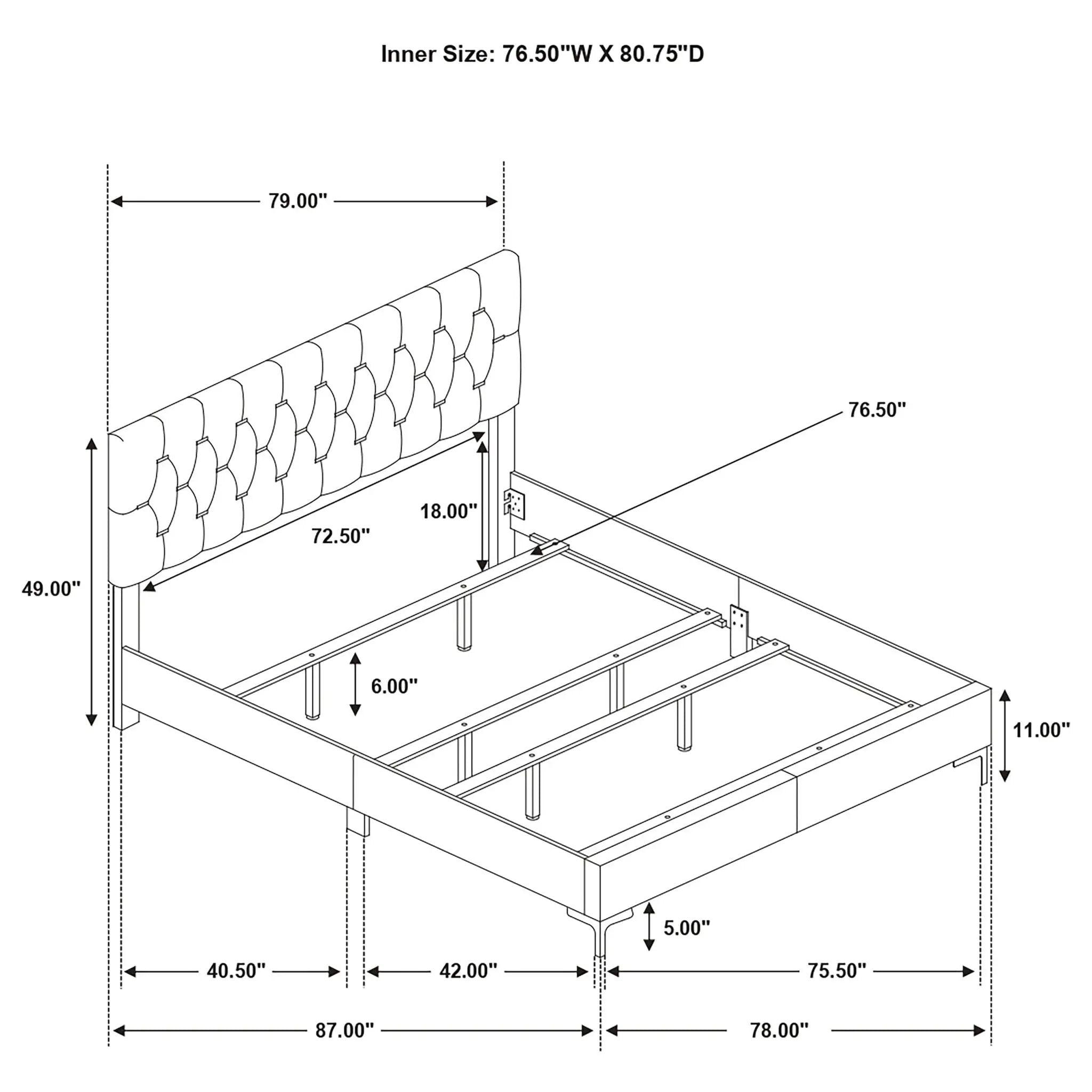 James - Panel Bed by HouseOfZazla