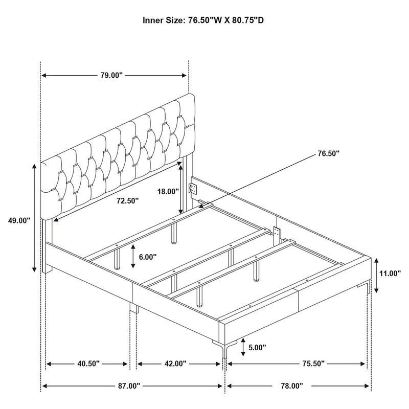 James - Panel Bed by HouseOfZazla