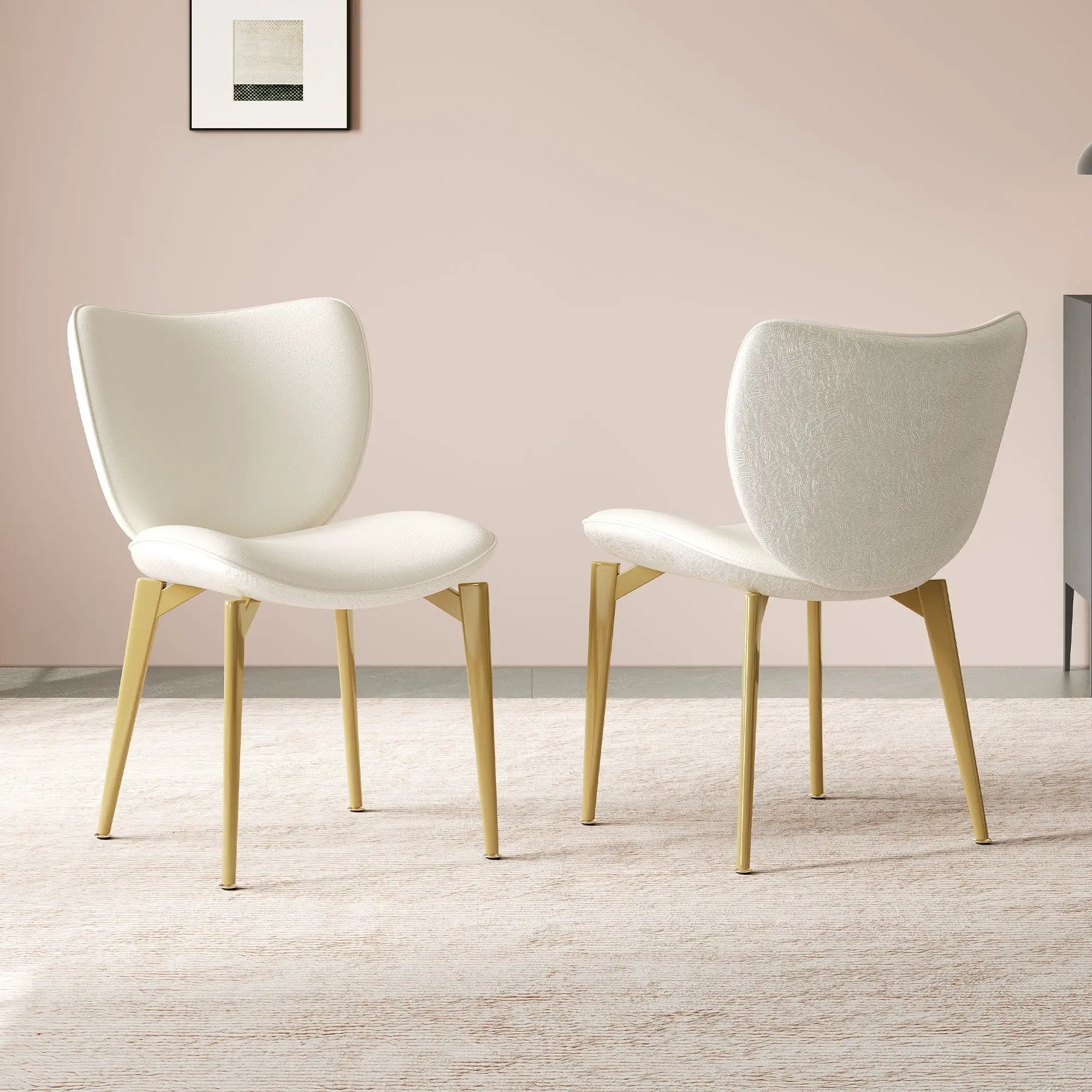 Dining Chairs (Set of 2) - Beige