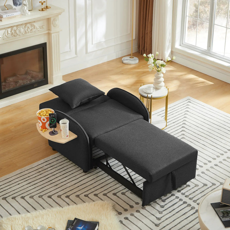 3-in-1 Convertible Sofa Chair Bed by HouseOfZazla