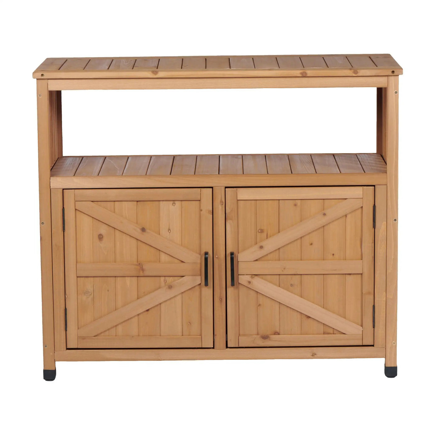 Patio Bar Table Set With Storage by HouseOfZazla