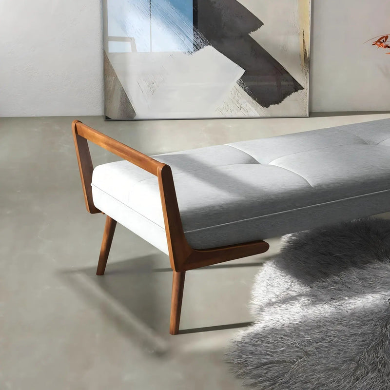 Cora - Bench - Gray by HouseOfZazla