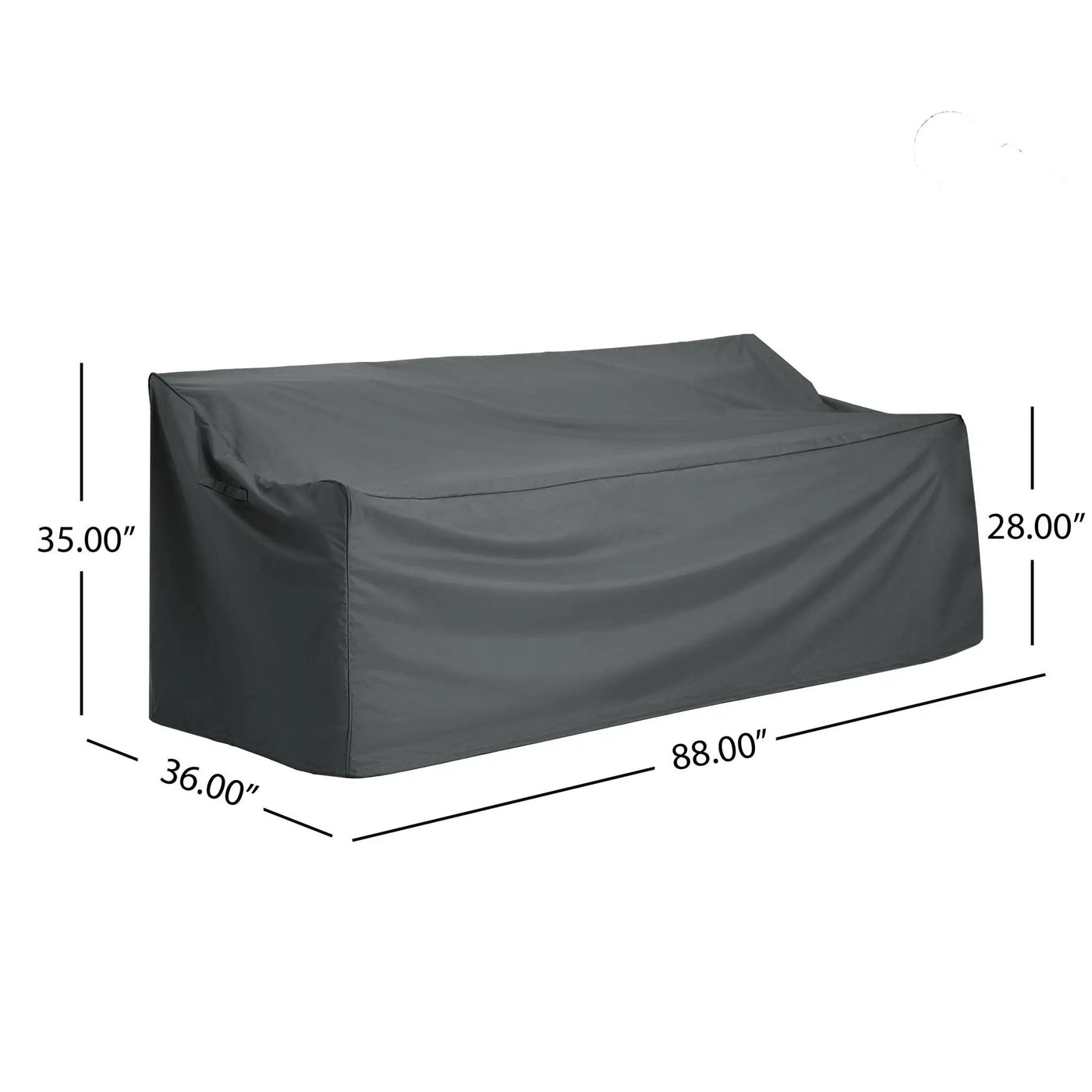 Shield Patio Outdoor 3 Seater Sofa Cover by HouseOfZazla