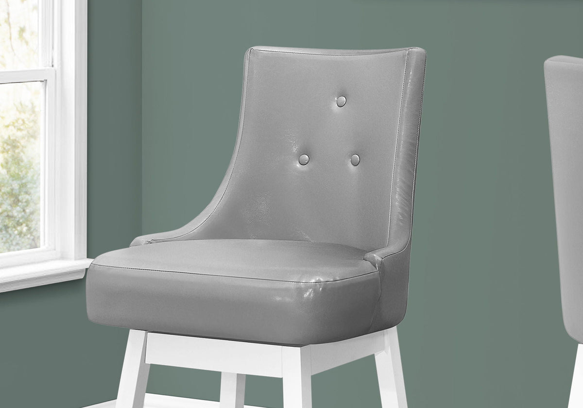 Swivel Stool Bar Height, Transitional (Set of 2), photo 3 of 4