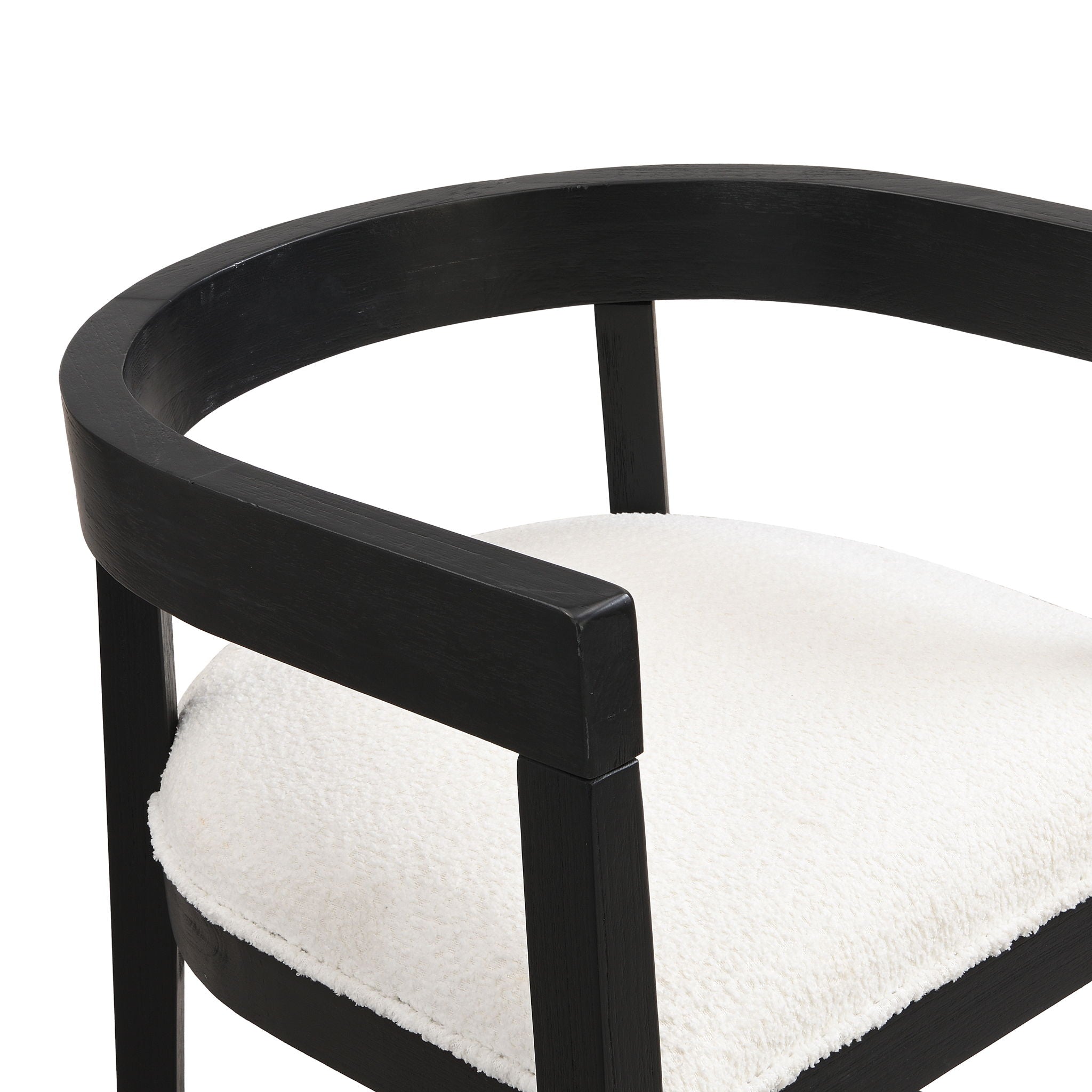 Modern Rubberwood Counter Stool Set With Upholstered Seats by HouseOfZazla