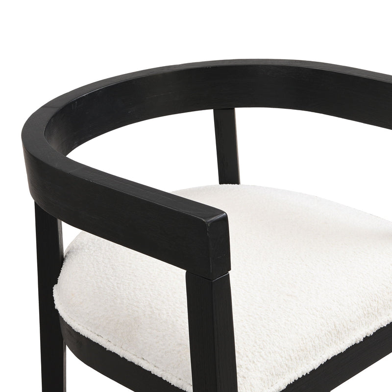 Modern Rubberwood Counter Stool Set With Upholstered Seats by HouseOfZazla