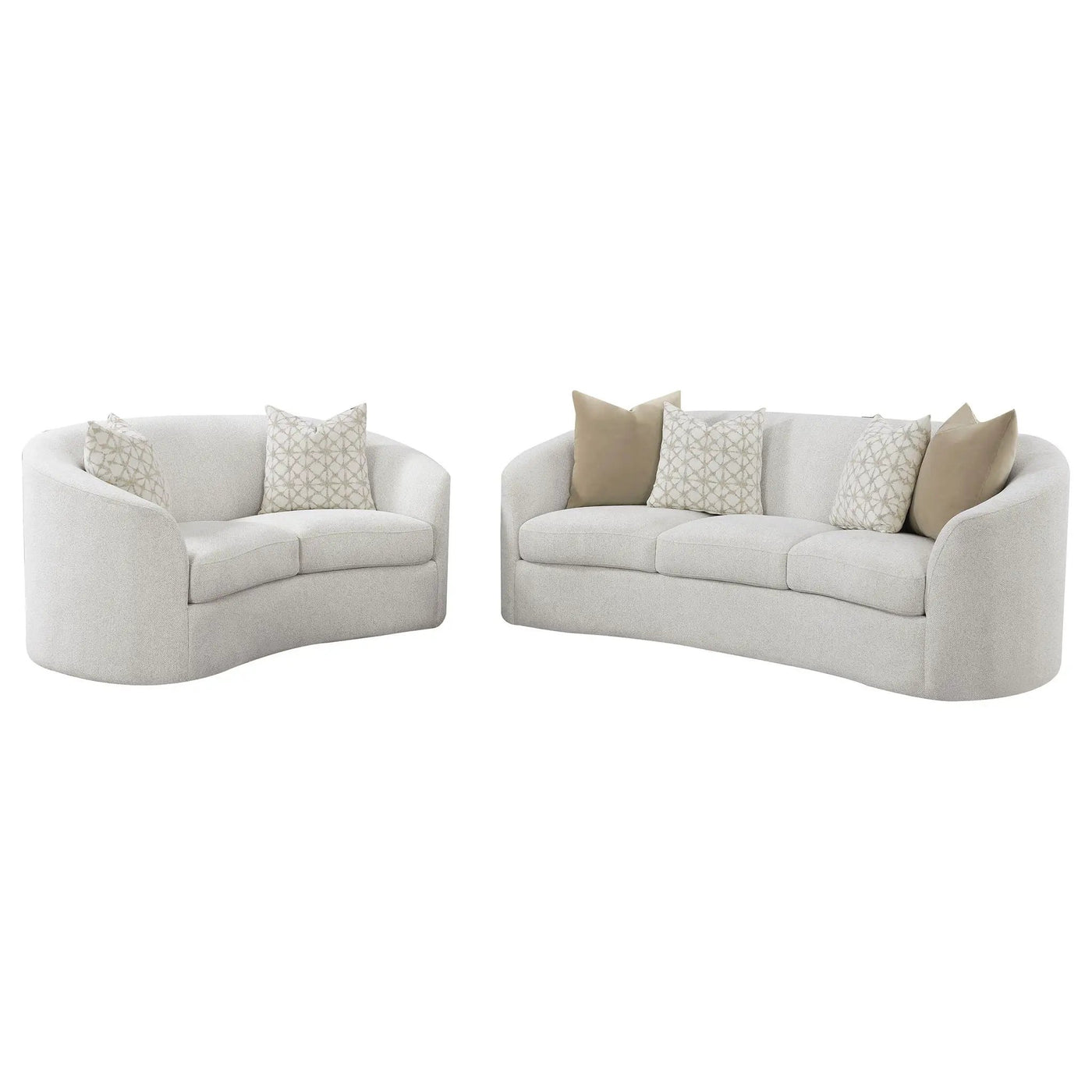 Rory - Sloped Arms Living Room Set by HouseOfZazla