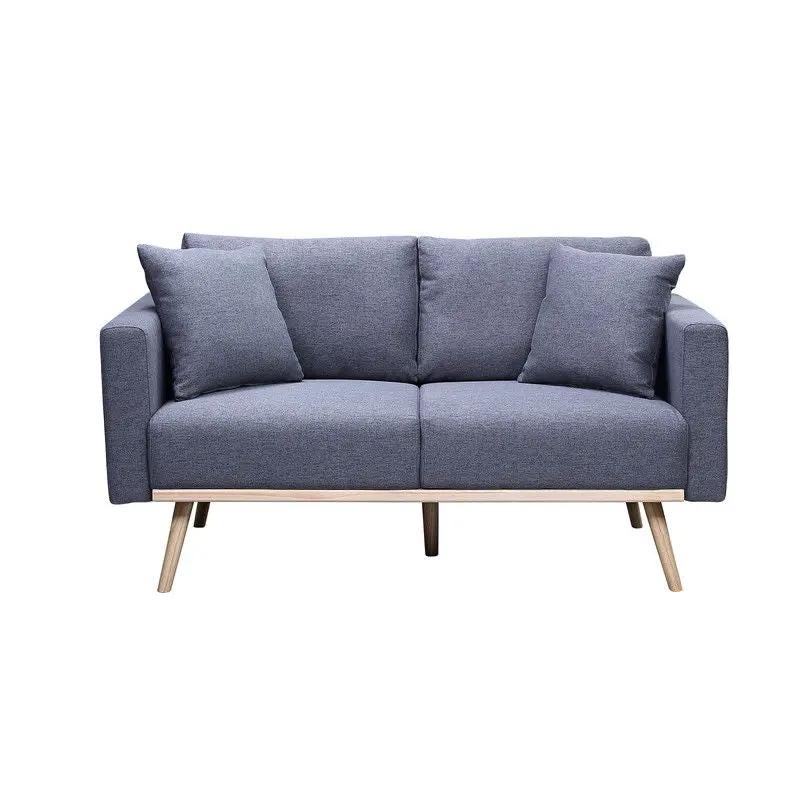 Easton - Fabric Living Room Set With USB Charging Ports Pockets And Pillows (Set of 2) by Unique Piece Furniture