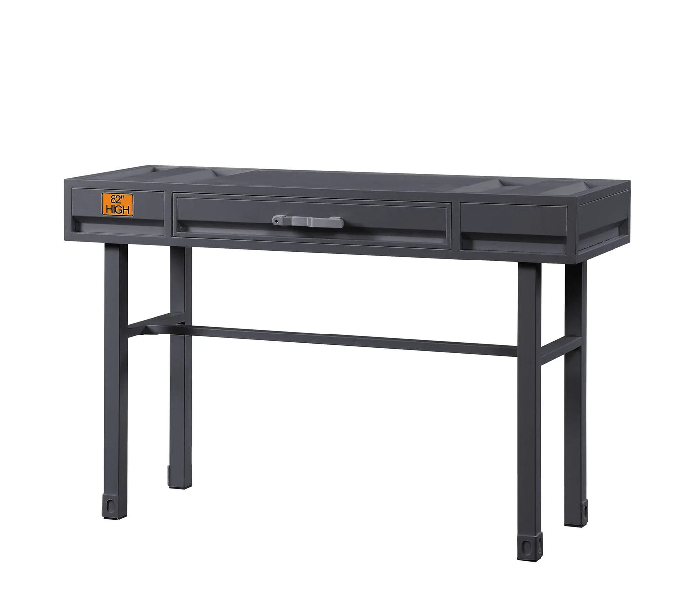 Cargo Vanity Desk With Functional Storage by HouseOfZazla