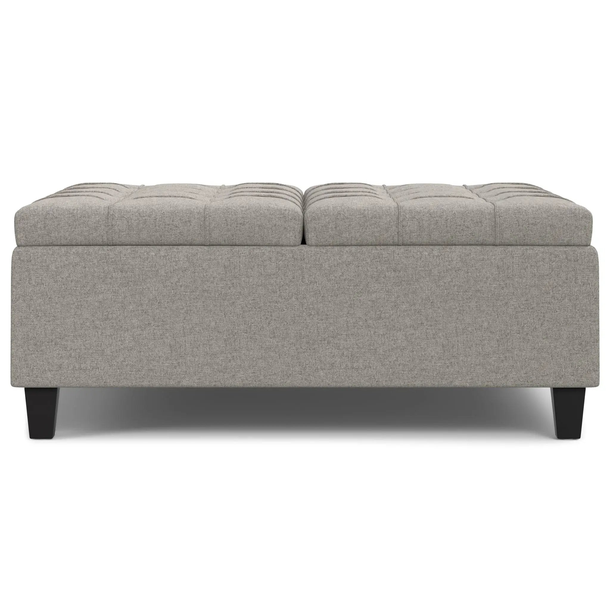 Harrison - Upholstered Coffee Table Storage Ottoman by HouseOfZazla