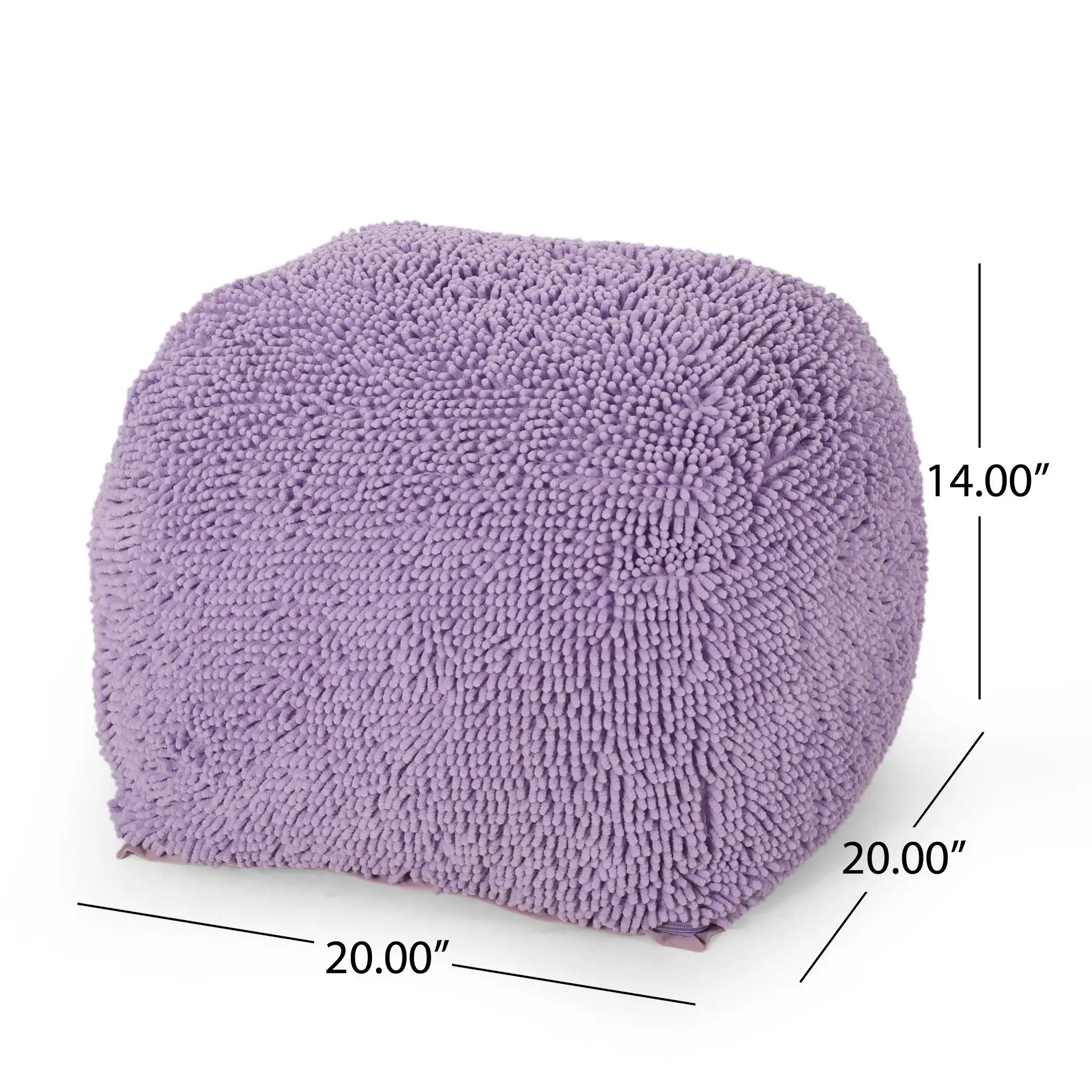 Spongy Square Pouf Soft Seating by Unique Piece Furniture