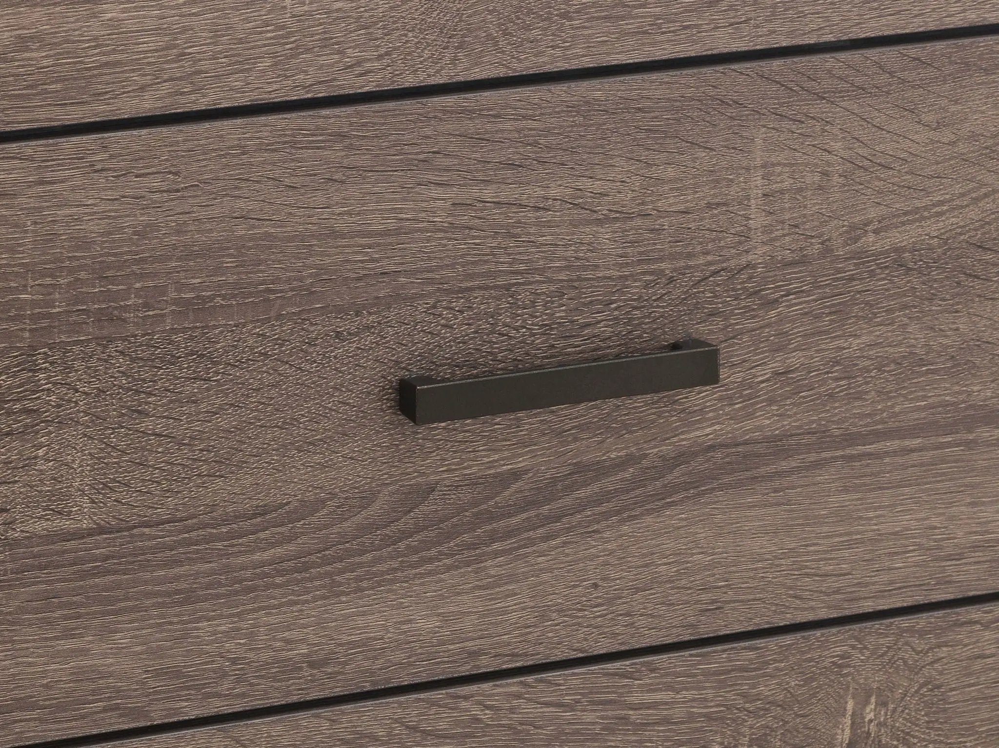Brantford Wood Queen Storage Panel Bed Barrel Oak by Unique Piece Furniture