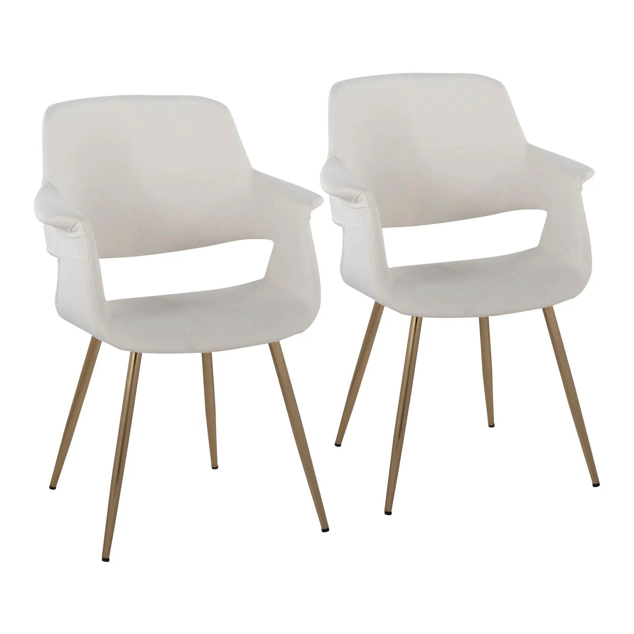 Vintage Flair - Glam / Art Deco, Chair (Set of 2) by Unique Piece Furniture