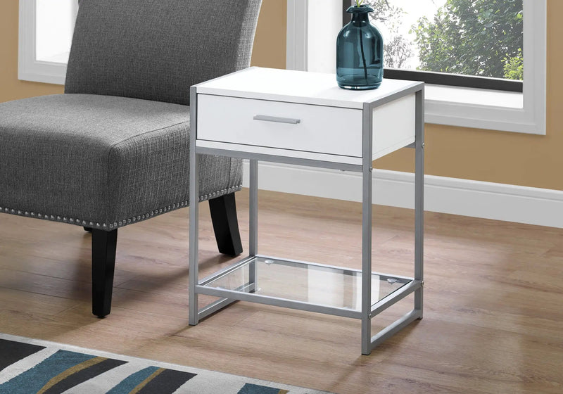 Versatile Accent Side Table, Storage Drawer by Unique Piece Furniture