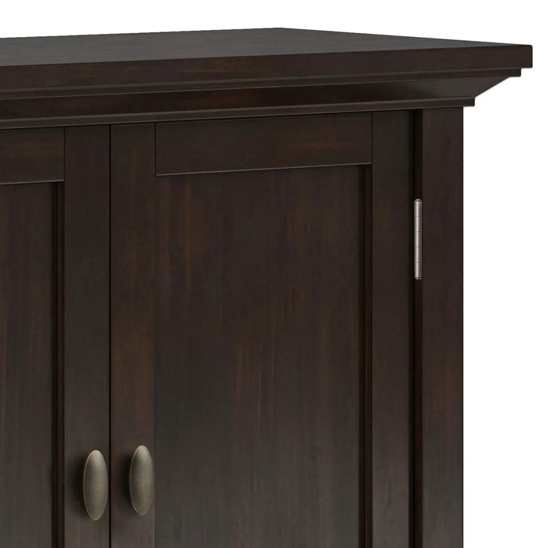 Redmond - Low Storage Cabinet - Brunette Brown by HouseOfZazla