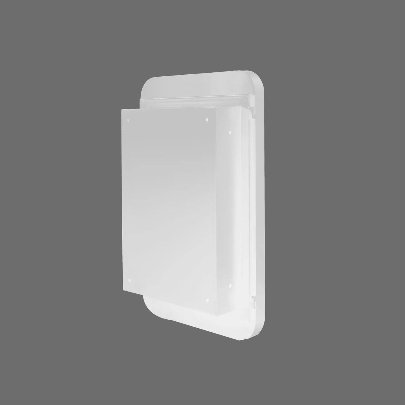 Recessed Metal Framed Medicine Cabinet With Mirror And Adjustable Shelves Wall Mirror With Storage For Bathroom by HouseOfZazla
