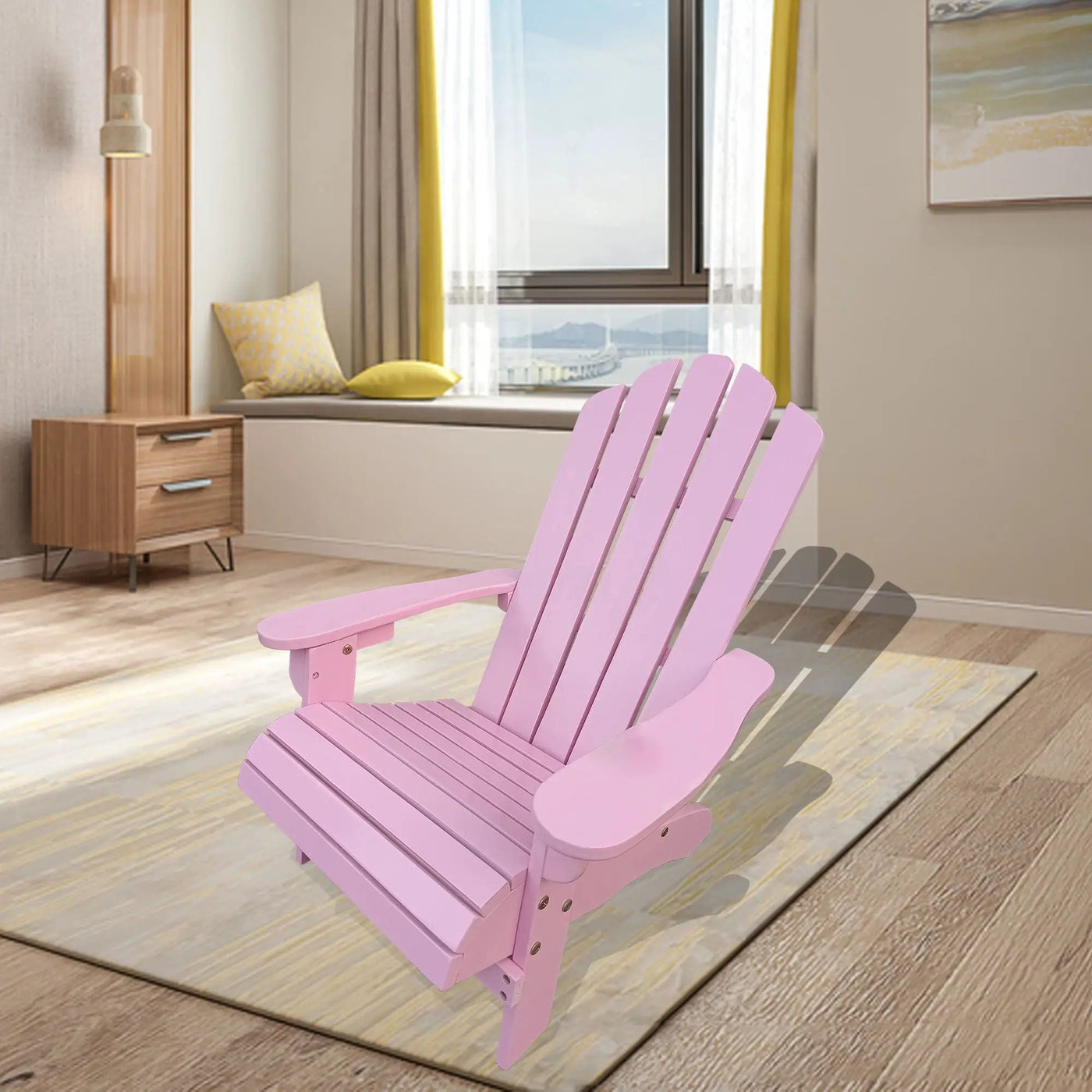 Outdoor Or Indoor Children Adirondack Chair by HouseOfZazla