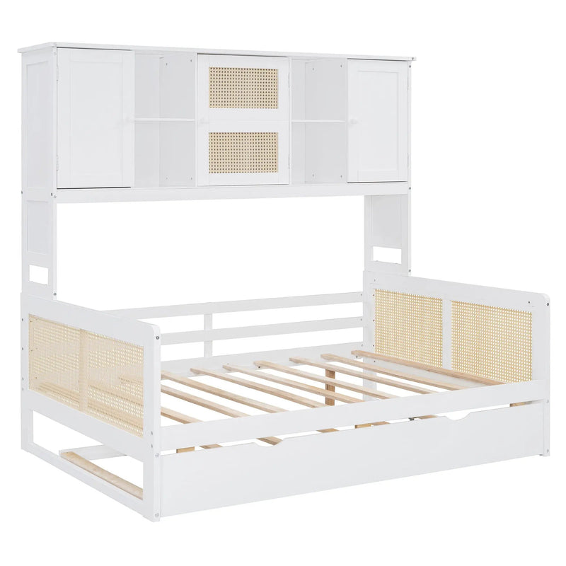 Daybed And All In One Cabinet And Shelf