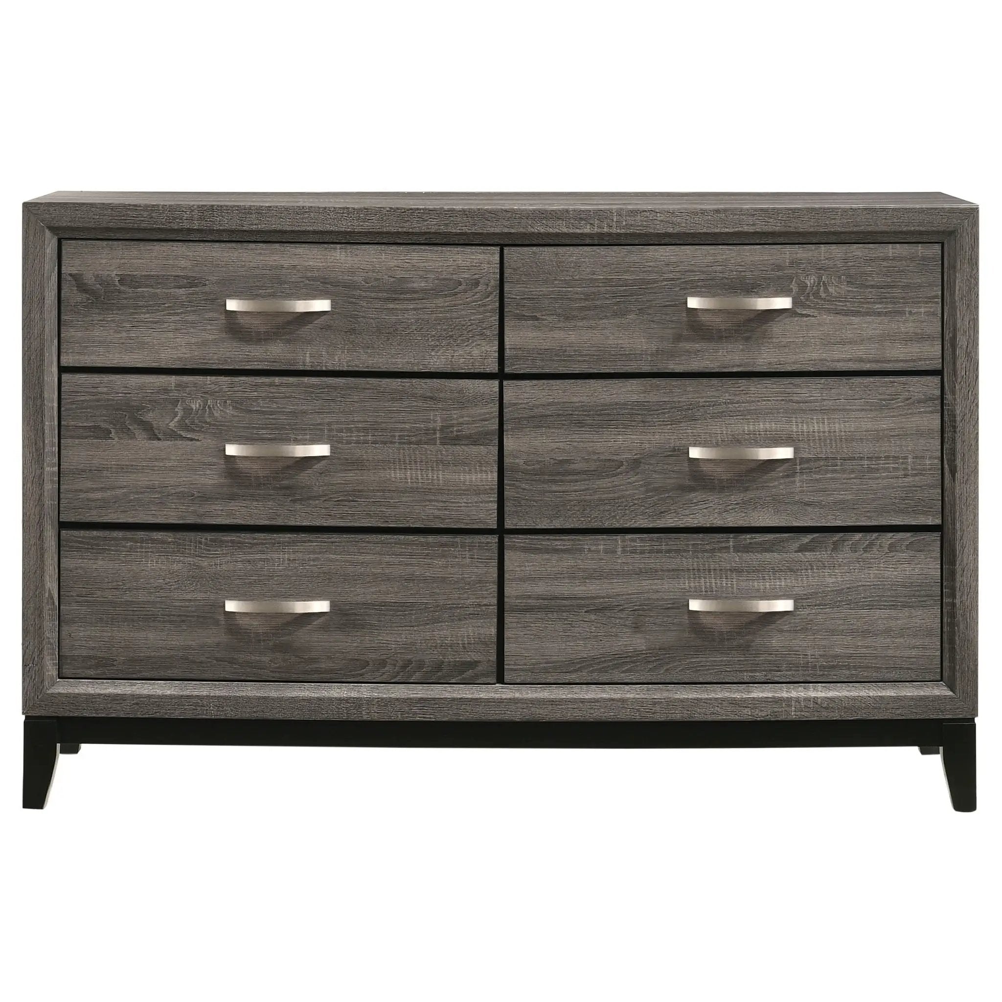 Watson 6-drawer Dresser Grey Oak by Unique Piece Furniture