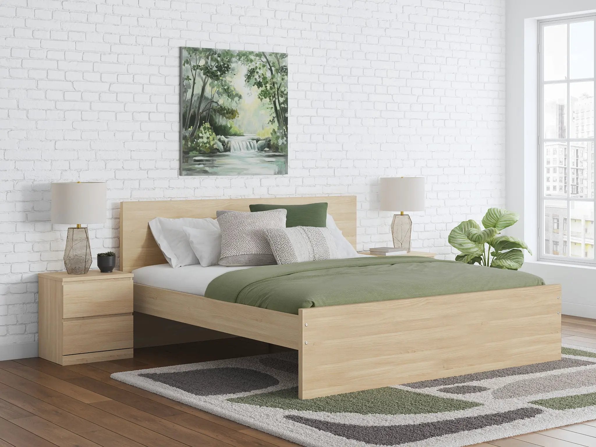 Onita - Panel Platform Bed by Unique Piece Furniture
