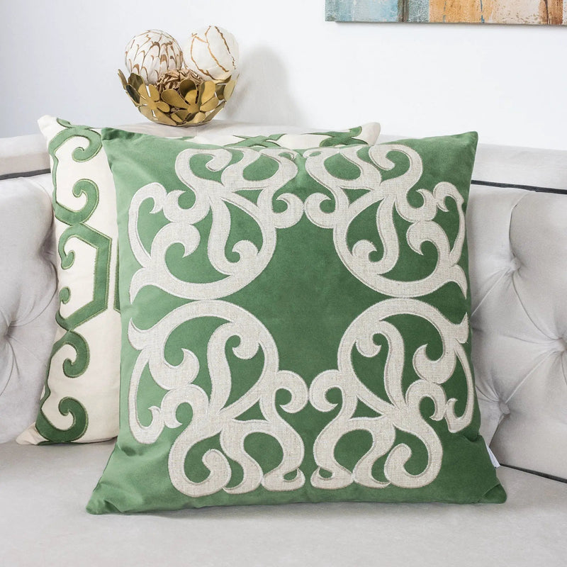 Dora - Pillow Cover With Matching Back by HouseOfZazla