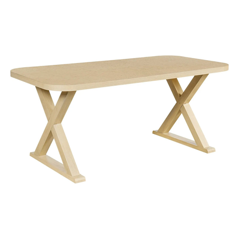 Natural Oak Veneer Dining Table by HouseOfZazla