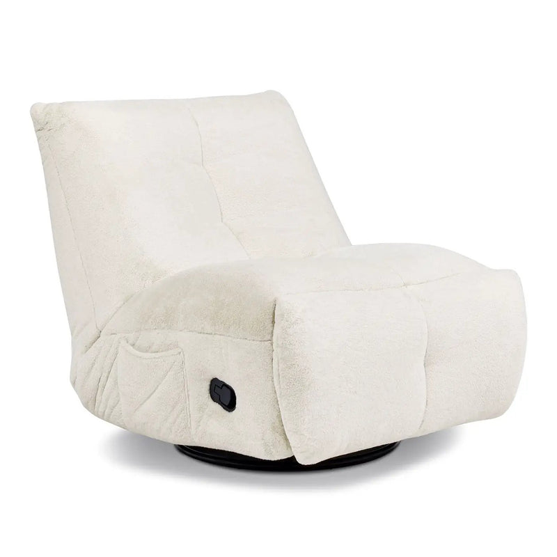 Rearden - Swivel Glider Manual Recliner Gaming Lounge Chair by HouseOfZazla