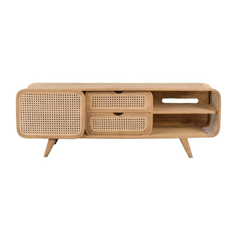 Teak Cabinet - Natural Wood / Brown by Unique Piece Furniture