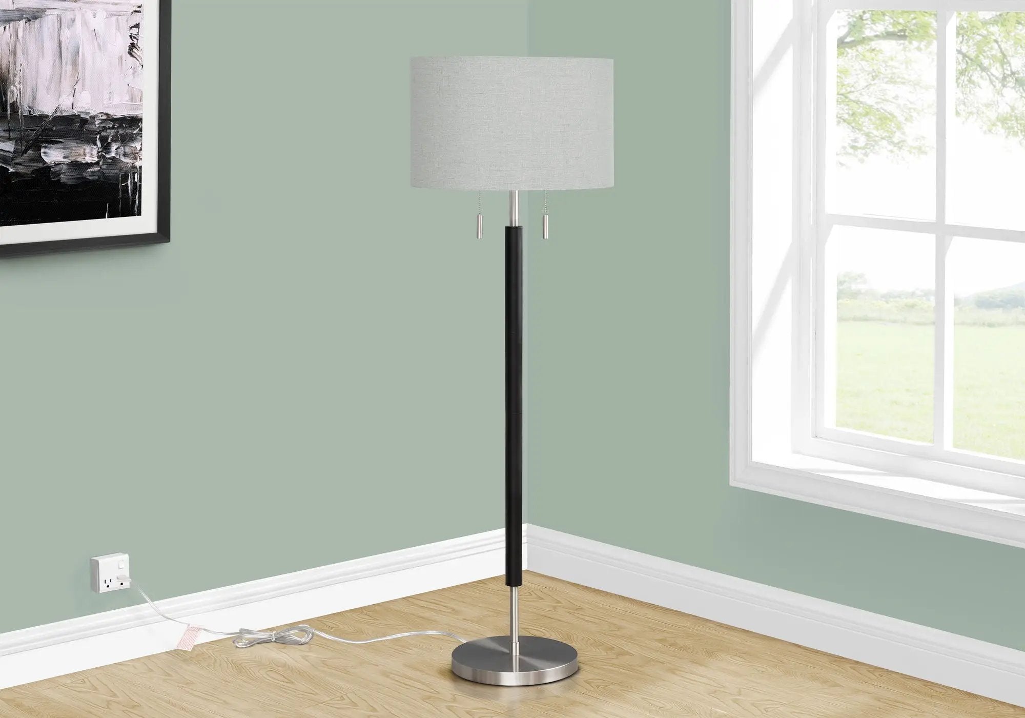 Floor Lamp Lighting - Black by HouseOfZazla