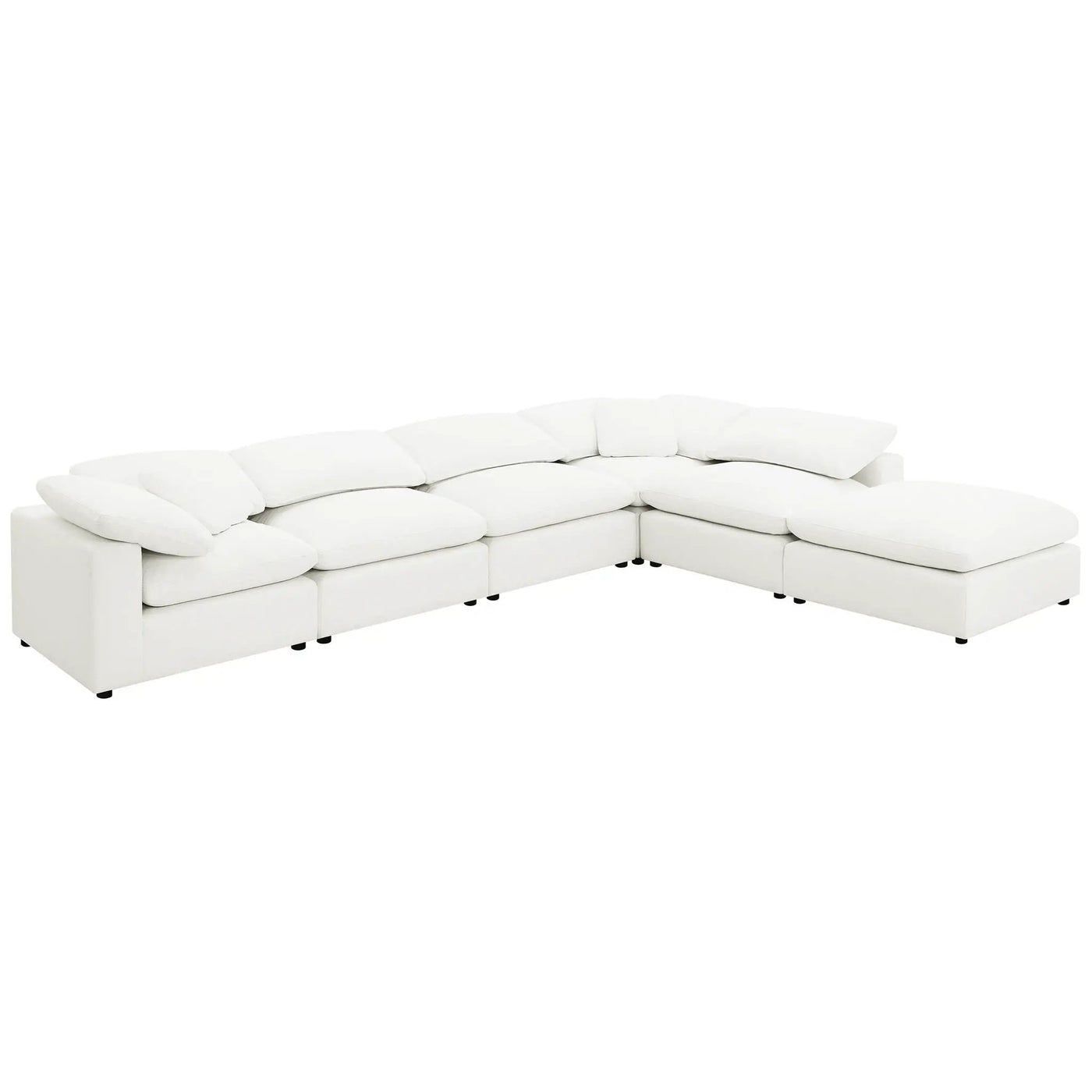 Segoura - Modular Sectional With Ottoman by HouseOfZazla