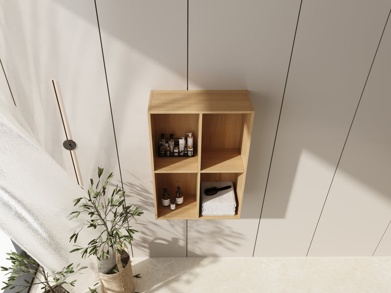 24 Inch Small Wall Mounted Storage Shelves by HouseOfZazla