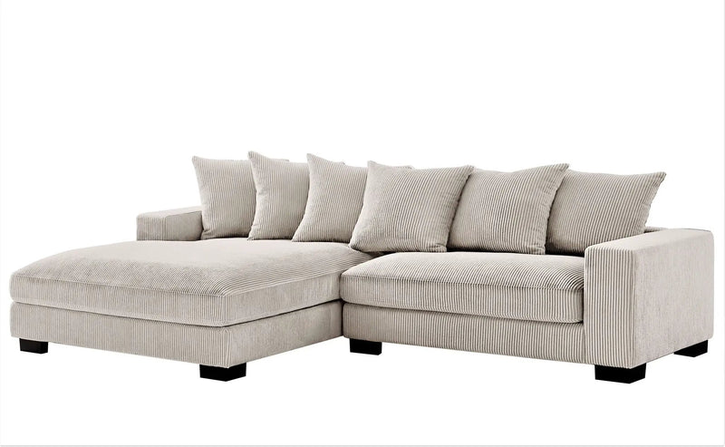 Luxe - Oversized 2 Piece Sectional Couches For Living Room, L Shaped Sofa With Chaise by Unique Piece Furniture