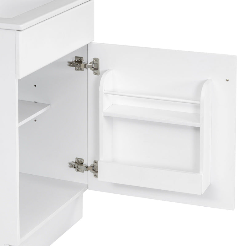 Bathroom Vanity With Sink, Cabinet With Adjustable Shelf