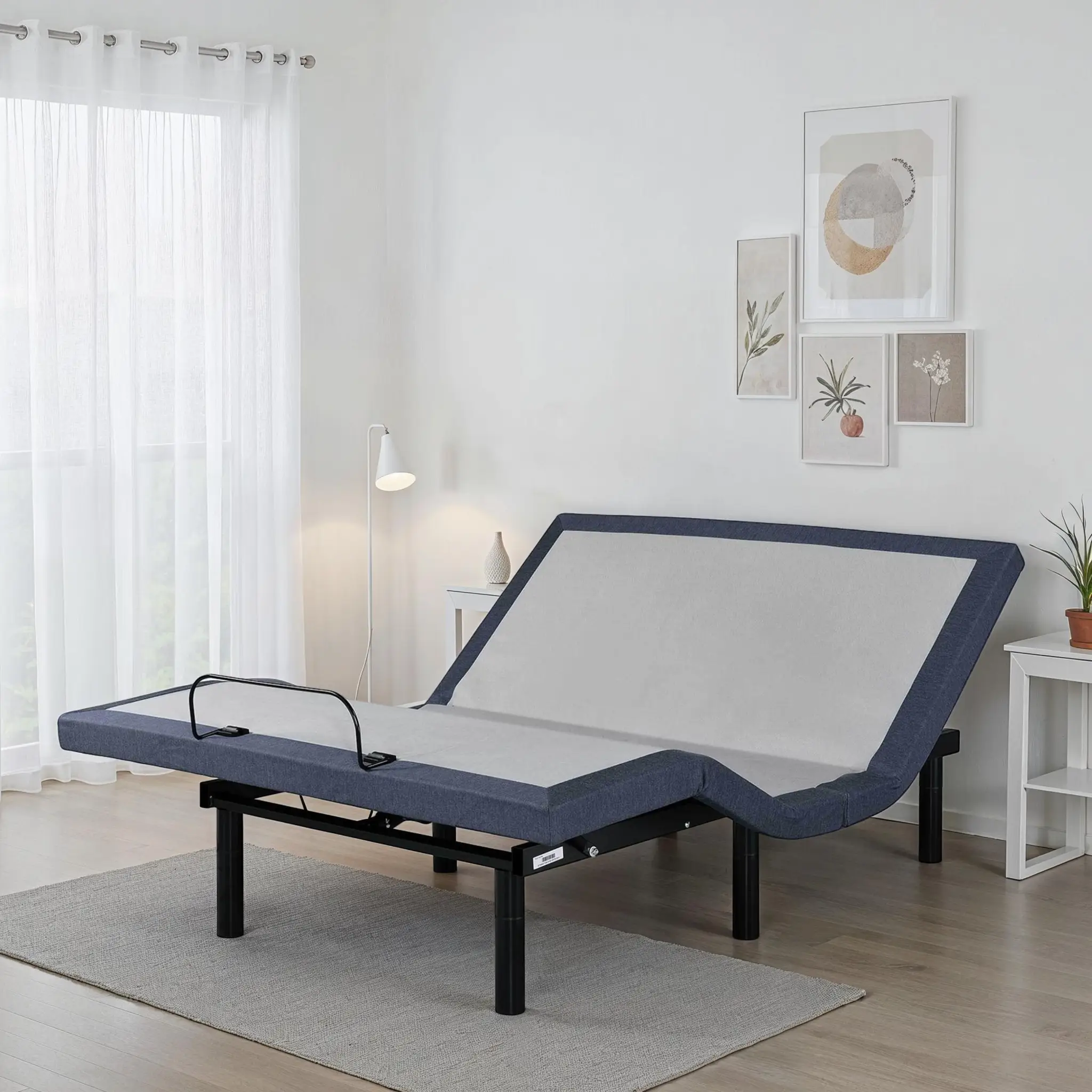 Full Adjustable Bed Base with Head and Foot Position Adjustments by HouseOfZazla