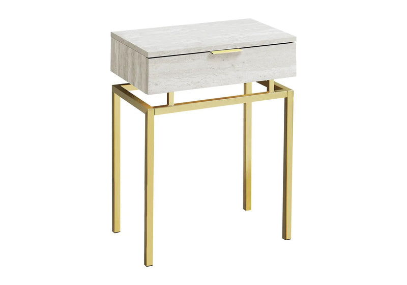 Spacious Table Top Accent Side Table, Storage Drawer, Contemporary & Modern by Unique Piece Furniture
