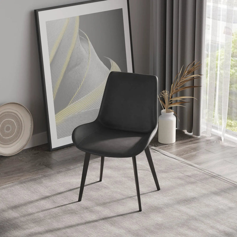 Modern Dining Chair Living Room Metal Leg Dining Chair (Set of 2) by Unique Piece Furniture