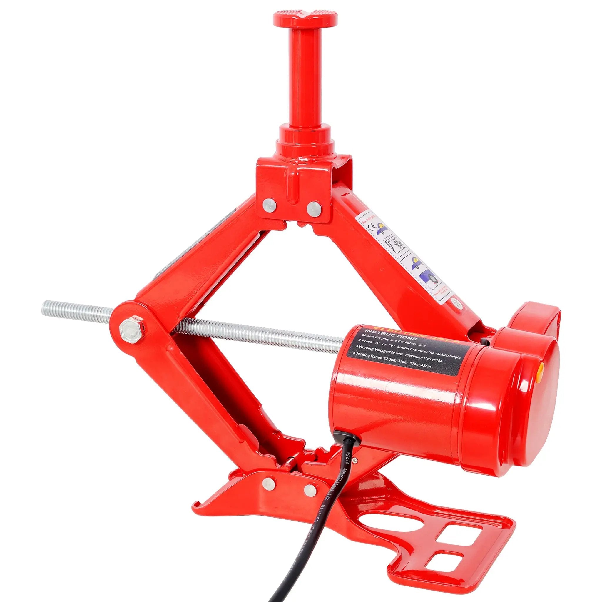 3Ton 12V Electric Car Scissor Jack Kit by HouseOfZazla