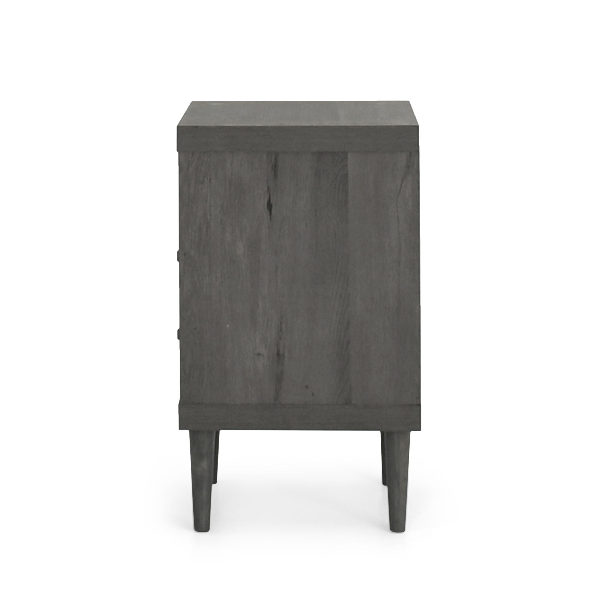 Nystrom Mid Century Modern 2 Drawer Nightstand by HouseOfZazla
