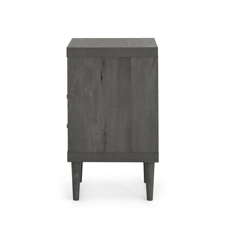 Nystrom Mid Century Modern 2 Drawer Nightstand by HouseOfZazla