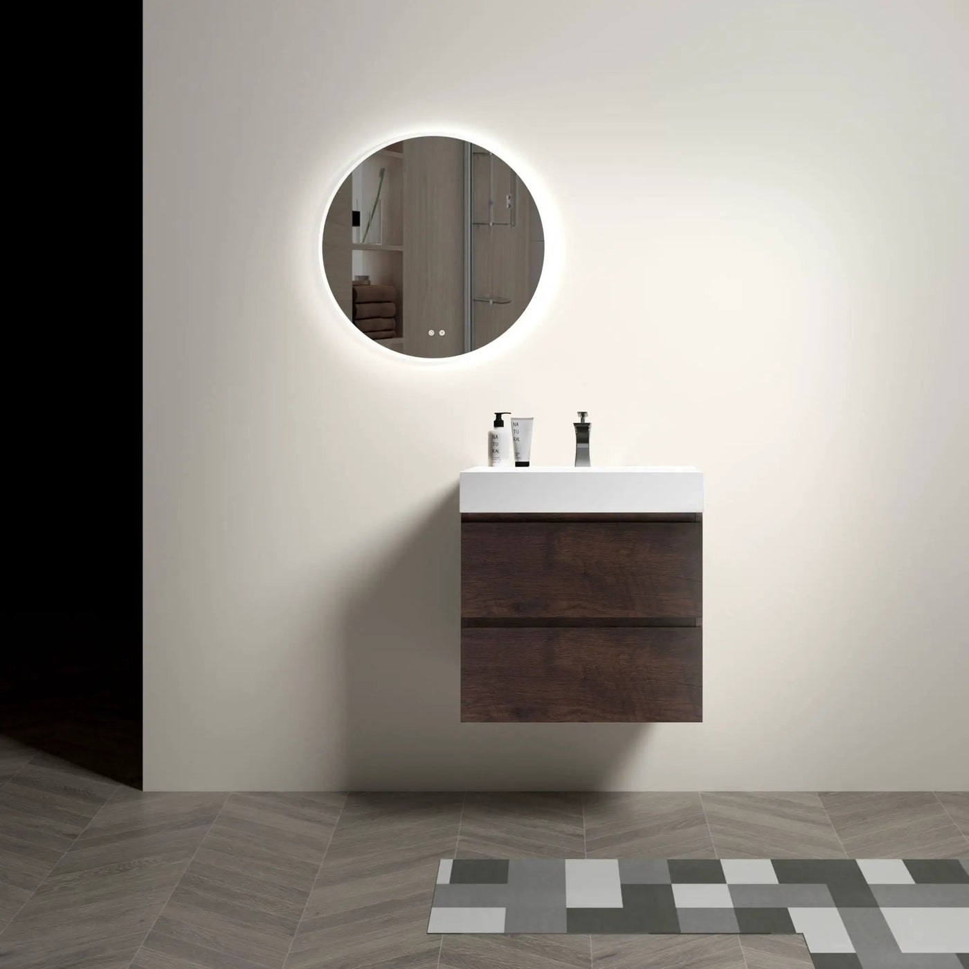 Alice Bathroom Vanity Wall Mounted With Sink by HouseOfZazla