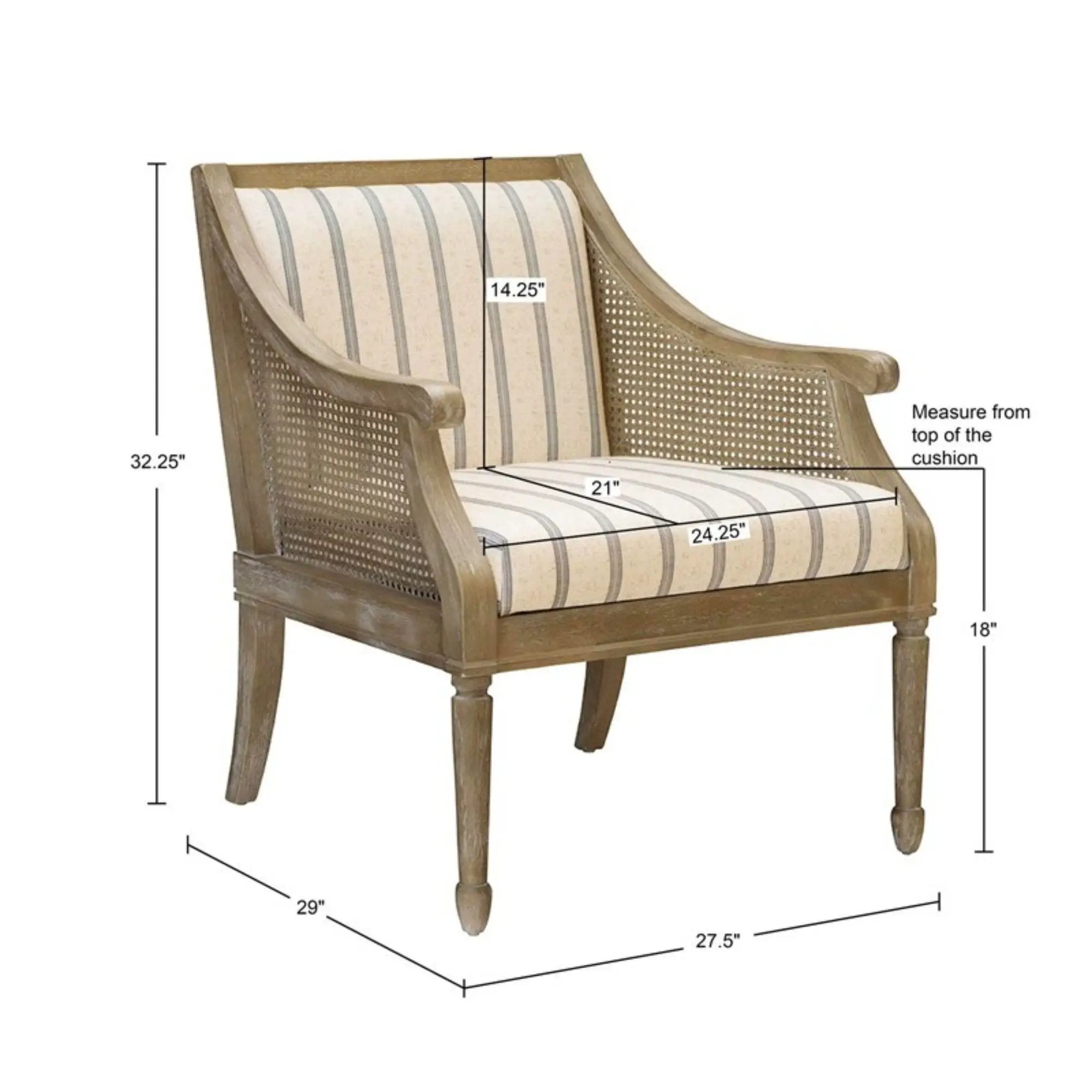 Isla - Accent Armchair Accents - Beige by HouseOfZazla