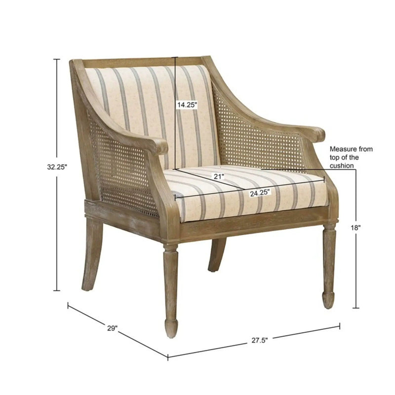 Isla - Accent Armchair Accents - Beige by HouseOfZazla