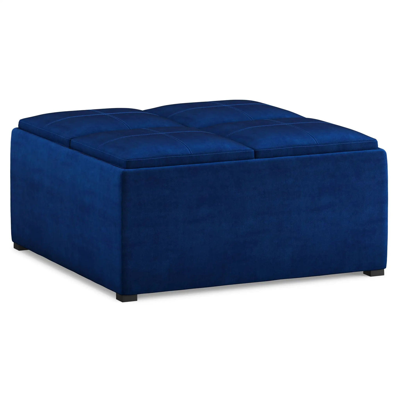 Avalon - Square Coffee Table, Storage Ottoman by HouseOfZazla