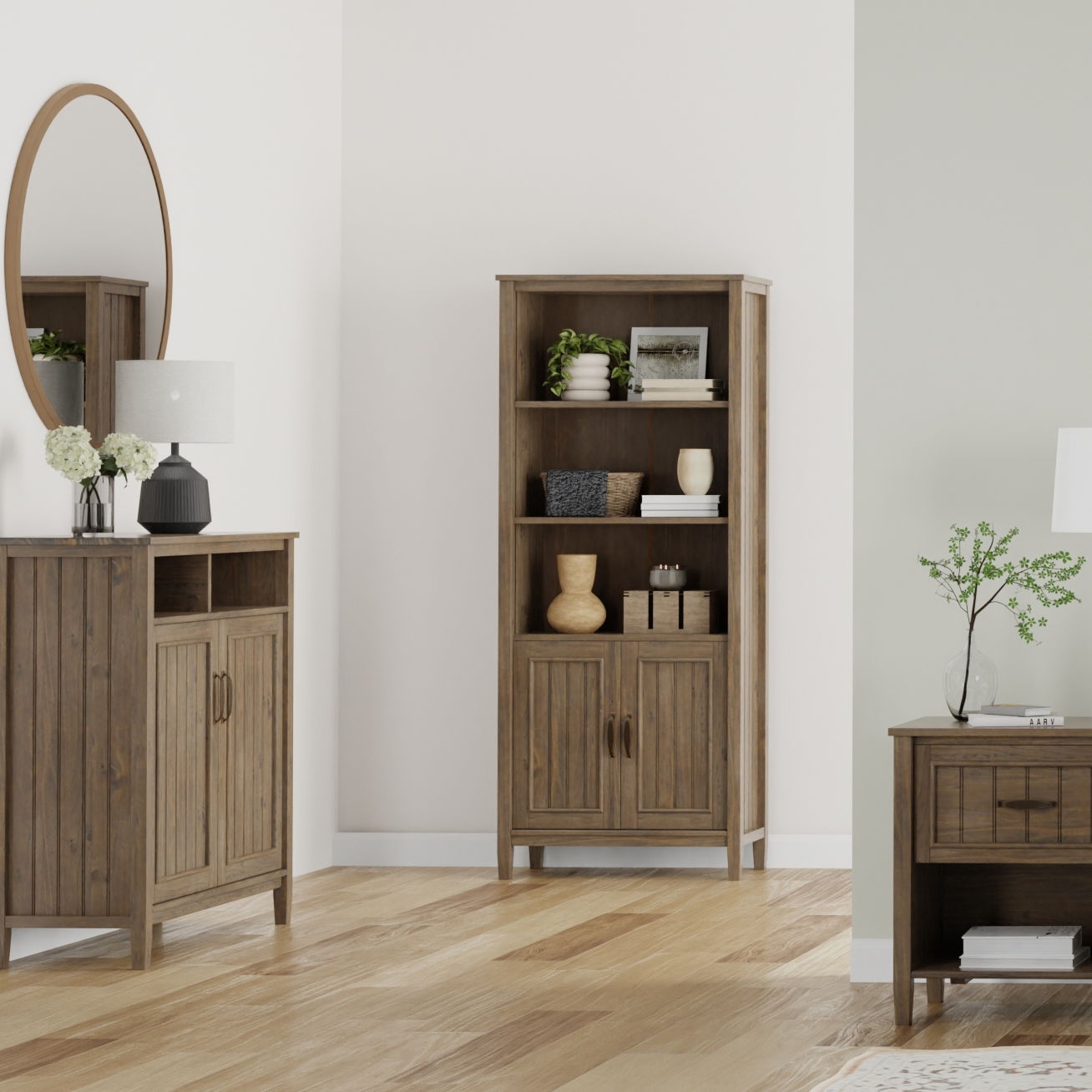 Lev - Bookcase - Smoky Brown by HouseOfZazla