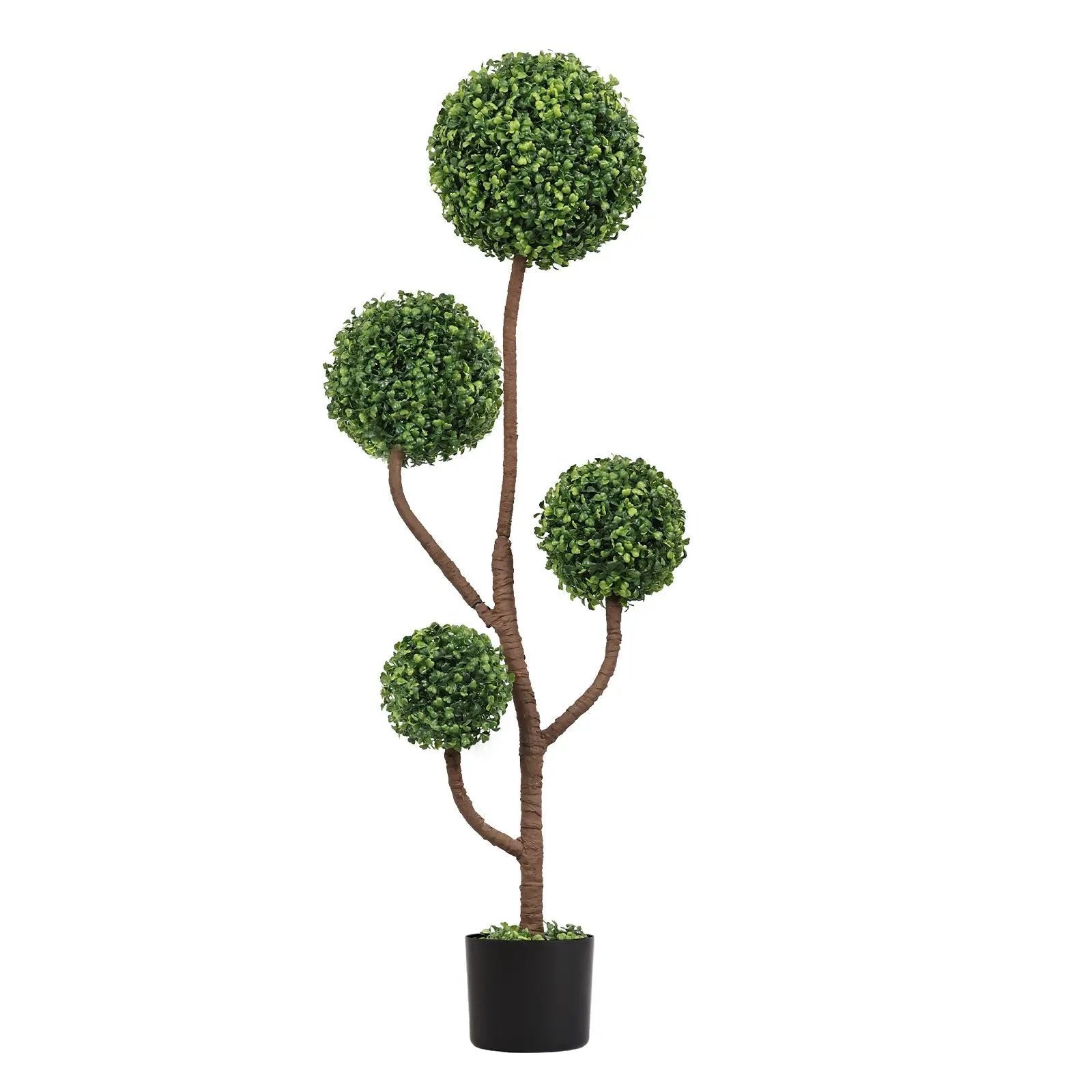 4ft Tall Artificial Boxwood Topiary Tree by HouseOfZazla