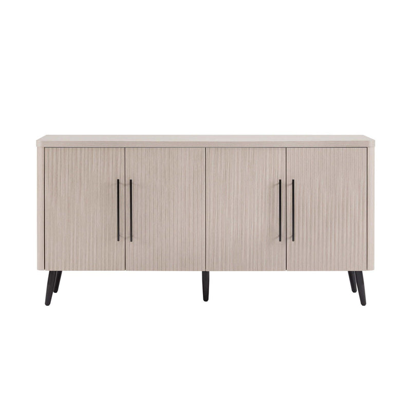 Jodie - Fluted Sideboard - Oak by HouseOfZazla