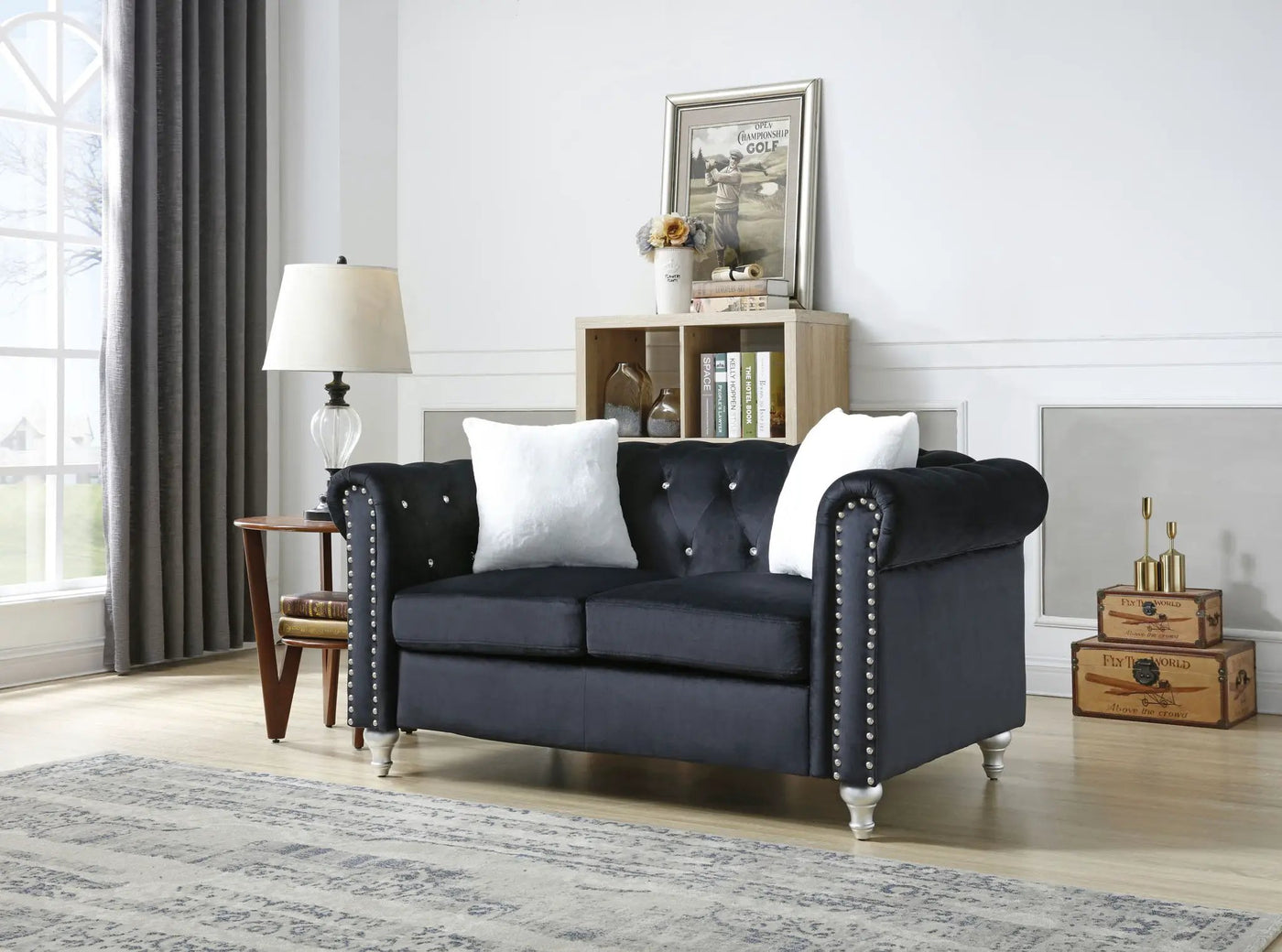 Stylish Contemporary Loveseat by HouseOfZazla