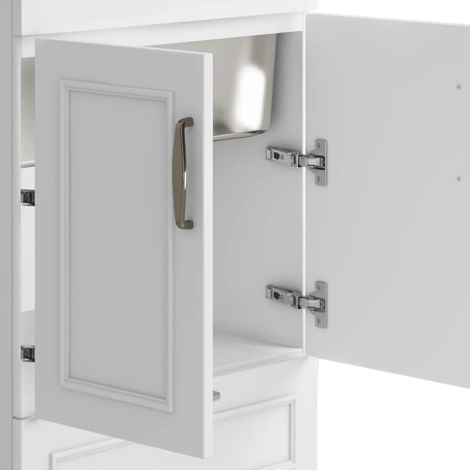 Cardinal - Laundry Cabinet With Faucet And Sink - White - Wood by Unique Piece Furniture