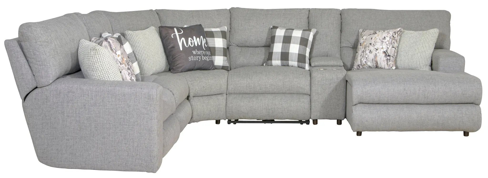 Rockport - Reclining Sectional by Unique Piece Furniture